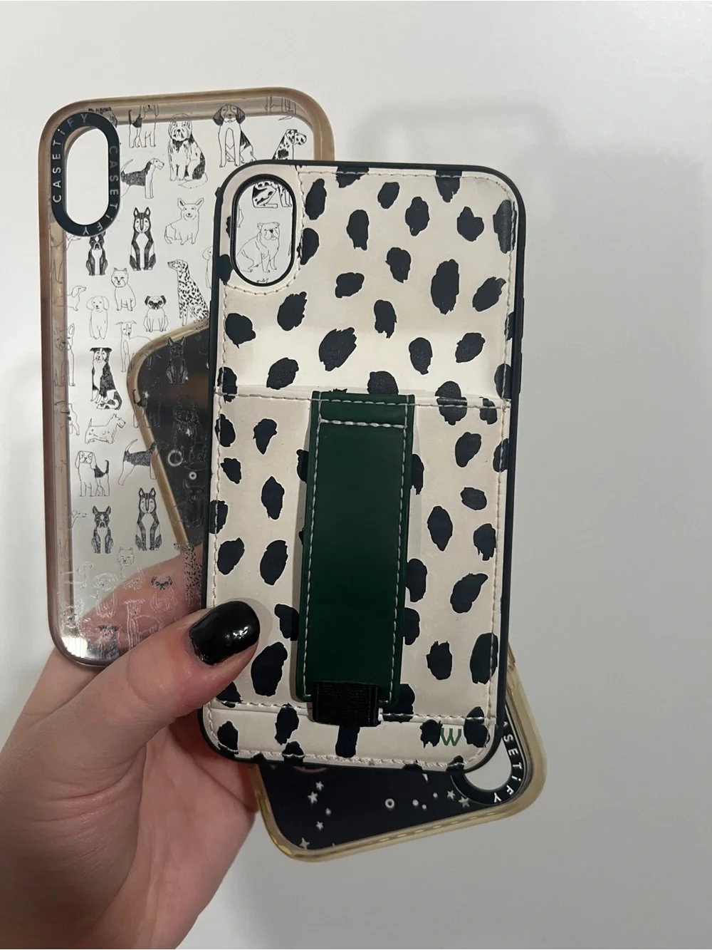 2 Casetify and 1 Wally iPhone XR Cases